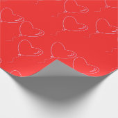 Papier für Verpackungsgeschenke zum Valentinstag Geschenkpapier (Ecke)