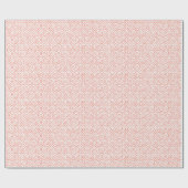 Papier für Weihnachten mit ogee Muster. Geschenkpapier (Flach)