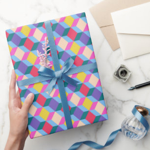 Papier für Weihnachten. Prüfmuster Geschenkpapier