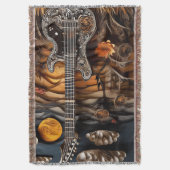 Papier-Geode-Gitarre-Umhang Decke (Vorderseite Vertikal)