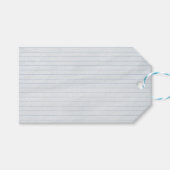 Papier Geschenkanhänger (Vorderseite (Horizontal))