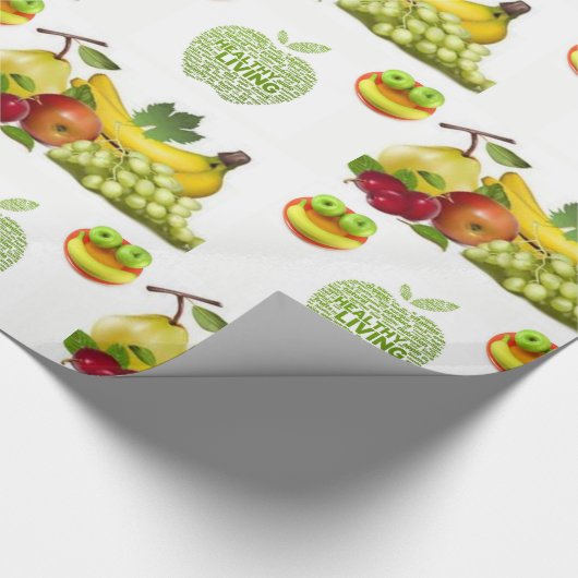 Papier Gesundheitsnahrung Geschenkpapier (Ecke)