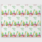 Papier Gesundheitsnahrung Geschenkpapier (Flach)