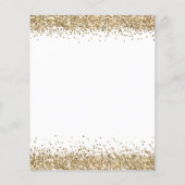 PAPIER | Gold Glitzer 21. Party Vielen Dank (Hinten)