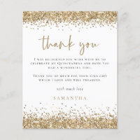 PAPIER | Gold Glitzer Quinceañera Party Vielen Dan