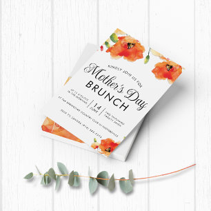PAPIER Golden Poppy Muttertags-Brunch