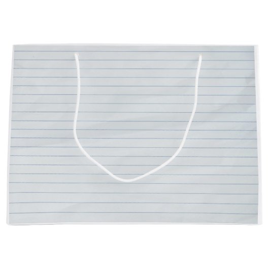 Papier Große Geschenktüte (Vorderseite)