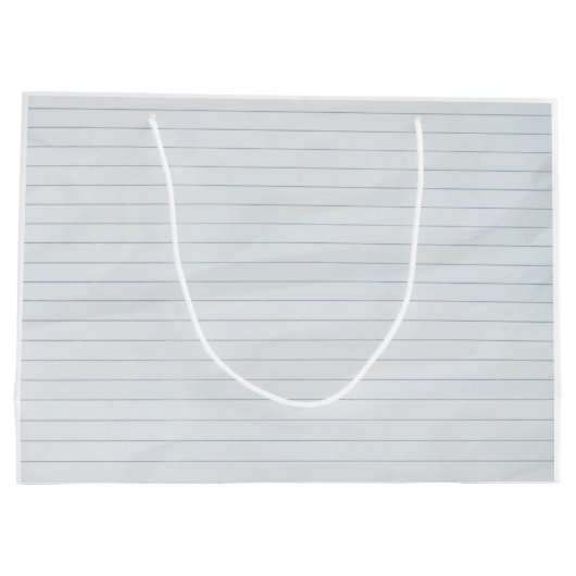 Papier Große Geschenktüte (Rückseite)