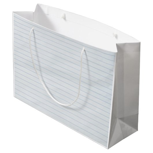 Papier Große Geschenktüte (Rückseite Schrägansicht)
