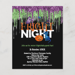 PAPIER   Grusel-Nacht-Glitter-Tropf-Halloween-Part
