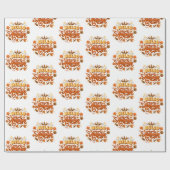 Papier-Hallo-Papier für Herbstausbrüche Geschenkpapier (Flach)