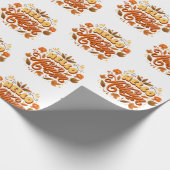 Papier-Hallo-Papier für Herbstausbrüche Geschenkpapier (Ecke)