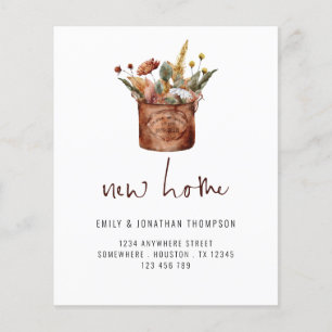PAPIER   Herbstliche Wildblumen Neue Adresse