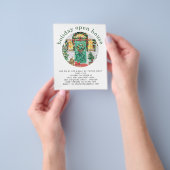 PAPIER | Holiday Open House Party Green Flyer (Gruppe)