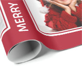 Papier IHRER Verpackung der FOTOS u. des TEXTES Geschenkpapier (Rolleneckpunkt)