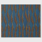 PAPIER JAPANISCHES PATTERN LEAF GESCHENKPAPIER (Flach)