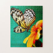 Papier Kite Schmetterling. Puzzle (Vertikal)