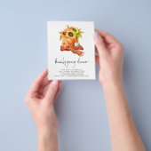 PAPIER | Kürbisblumen Erntedank Abendessen (Gruppe)