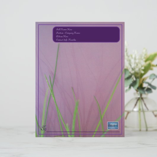 Papier (Lavendel) RFPMDesign ©️ 2024 (Stehend Vorderseite)