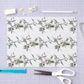 Papier lindert mit Aquarell des Zweigs des (Handwerk)