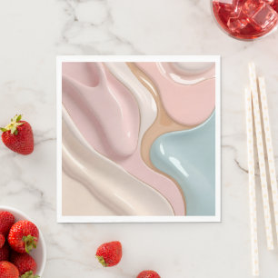 Papier-Lunchserviette in stilvollem Grafikdesign Serviette