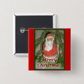 Papier Mache Weihnachtsmatte Button (Vorne & Hinten)