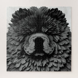 PAPIER MIRAGE Black Chow Puzzle