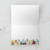 PAPIER MIRAGE blau Chow Karte (Innenseite)