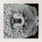 PAPIER MIRAGE Blue Chow Puzzle (Horizontal)