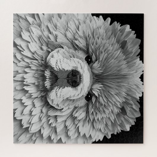 PAPIER MIRAGE Blue Chow Puzzle (Horizontal)