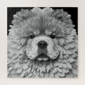 PAPIER MIRAGE Blue Chow Puzzle (Vertikal)