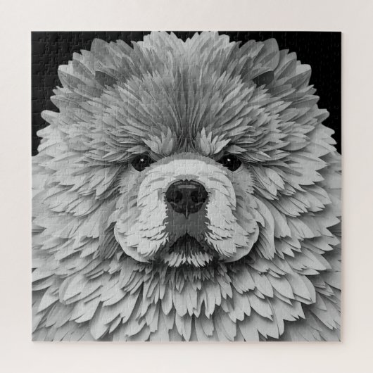 PAPIER MIRAGE Blue Chow Puzzle (Vertikal)