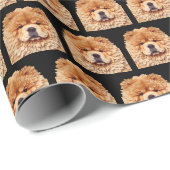 PAPIER MIRAGE RedChow Geschenkpapier (Rolleneckpunkt)