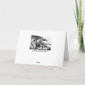 PAPIER MIRAGE schwarzer Chow Karte (Rückseite)