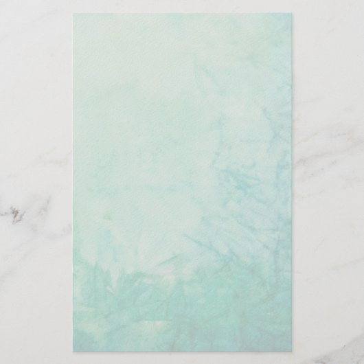 Papier mit Abstraktem Blau, Grün und Schwarz (Vorderseite)