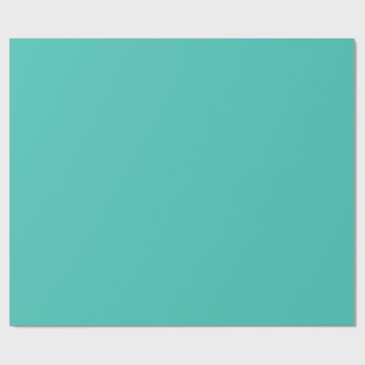 Papier mit Aquamariner Matte Geschenkpapier (Flach)