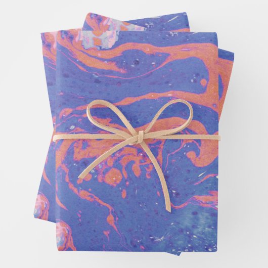 Papier mit Aquarellmuster (Beispiel)