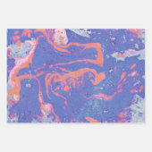 Papier mit Aquarellmuster (Vorderseite)