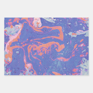 Papier mit Aquarellmuster