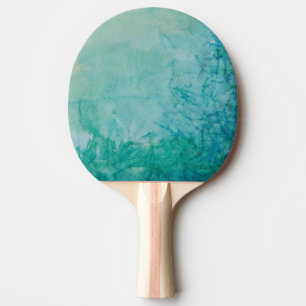 Papier mit blauer, grüner und schwarzer abstrakter tischtennis schläger