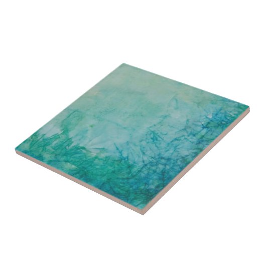 Papier mit der blauen, grünen und schwarzen Farbe Fliese (Seite)