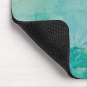 Papier mit der blauen, grünen und schwarzen Farbe Mousepad (Ecke)