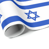 Papier mit der Flagge Israels Geschenkpapier (Rolleneckpunkt)