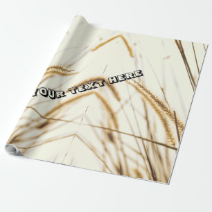 PAPIER MIT EDITABLE TEXT GESCHENKPAPIER