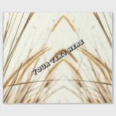 PAPIER MIT EDITABLE TEXT GESCHENKPAPIER (Flach)