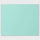Papier mit festem Farbumschlag in hellen Aqua Geschenkpapier (Flach)