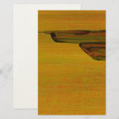 Papier mit gelbem abstraktem Design (Vorne/Hinten)