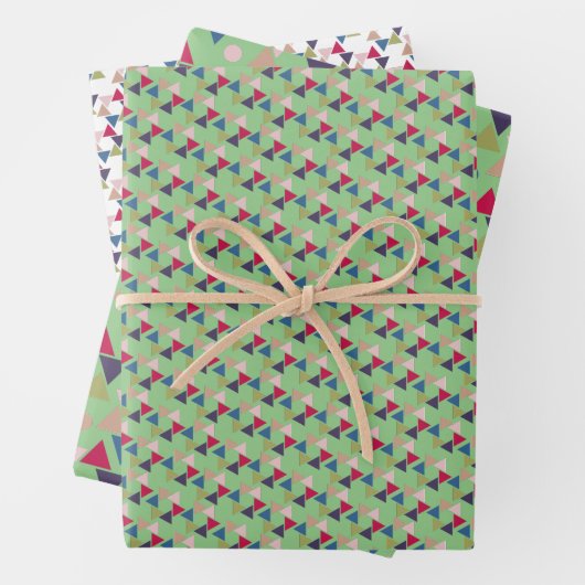 Papier mit geometrischer Struktur (Beispiel)