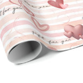 Papier mit Herzen Geschenkpapier (Rolleneckpunkt)