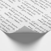 Papier mit jeder Art von Umhüllung Geschenkpapier (Ecke)